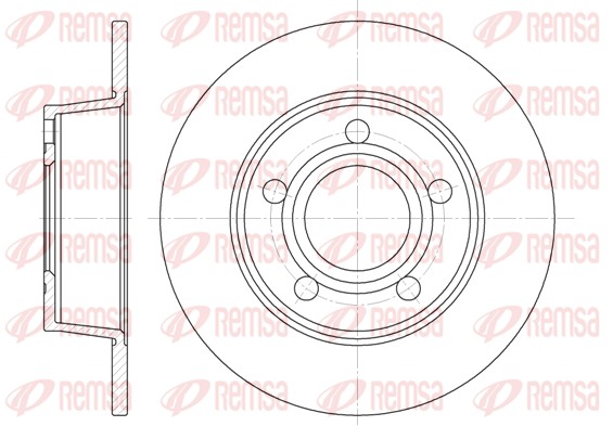 Brake Disc (6724.00)