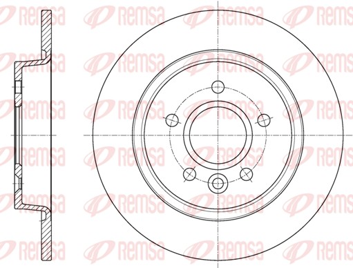 Brake Disc (61590.00)