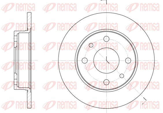 Brake Disc (6110.00)