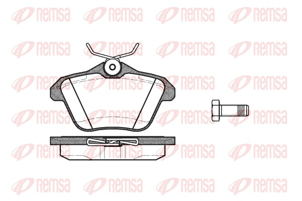 Brake Pad Set, disc brake (0581.10)