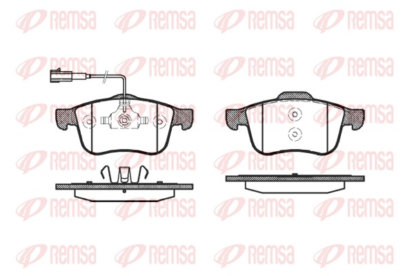 Brake Pad Set, disc brake (1183.02)