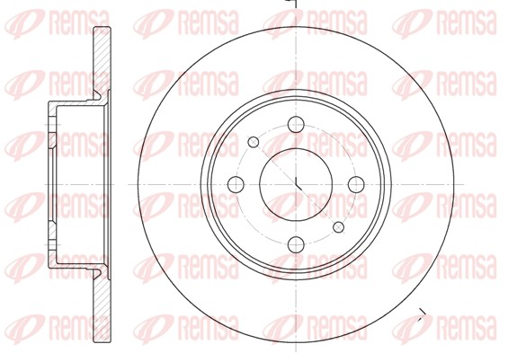Brake Disc (6182.00)