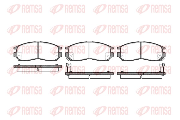 Brake Pad Set, disc brake (0460.02)