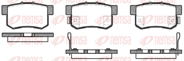 Brake Pad Set, disc brake (0325.52)