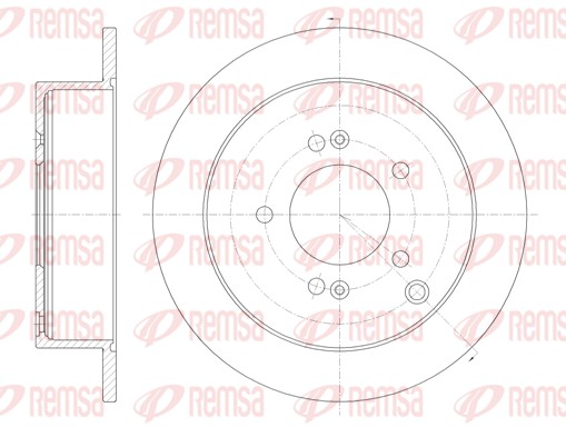 Brake Disc (6756.00)