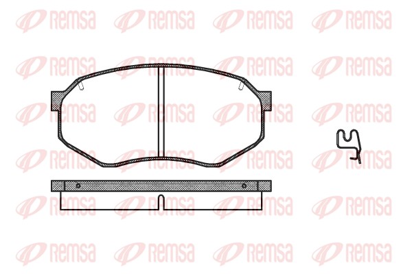 Brake Pad Set, disc brake (0148.14)