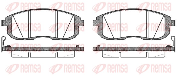 Brake Pad Set, disc brake (0293.14)