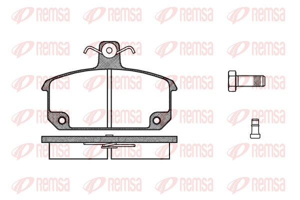 Brake Pad Set, disc brake (0104.02)