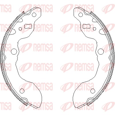 Brake Shoe (4668.00)