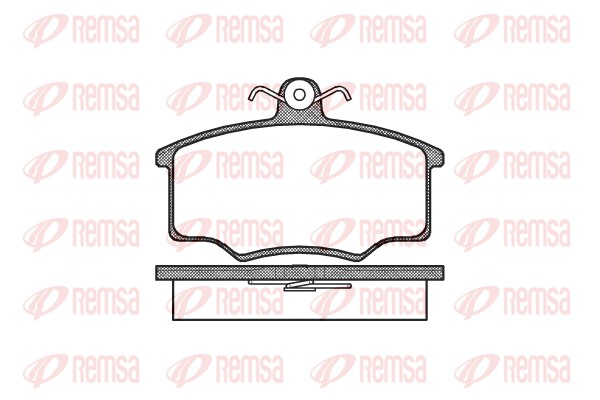 Brake Pad Set, disc brake (0046.00)