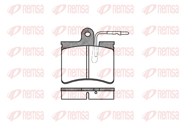Brake Pad Set, disc brake (0125.04)