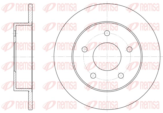 Brake Disc (6574.00)