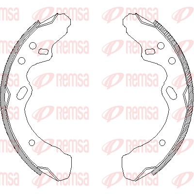 Brake Shoe (4366.00)