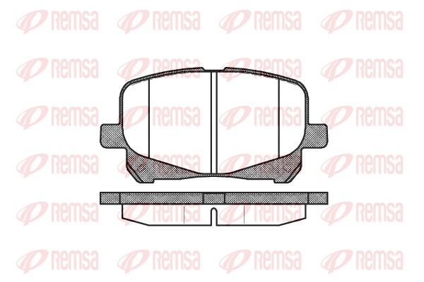 Brake Pad Set, disc brake (0621.10)