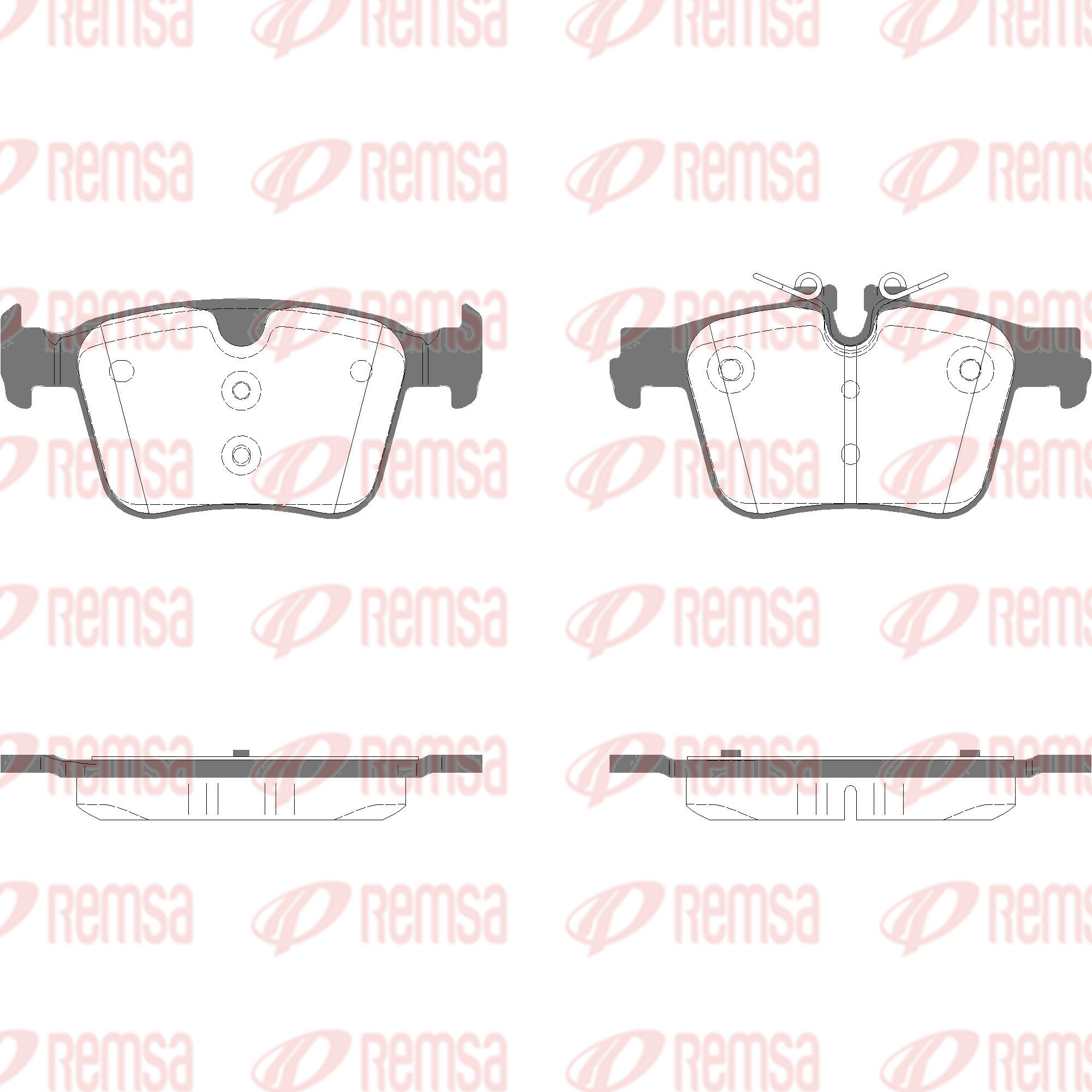 Brake Pad Set, disc brake (1516.05)