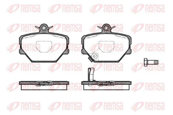 Brake Pad Set, disc brake (0705.02)