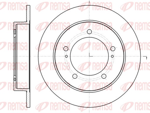 Brake Disc (61490.00)