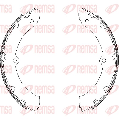 Brake Shoe (4314.00)