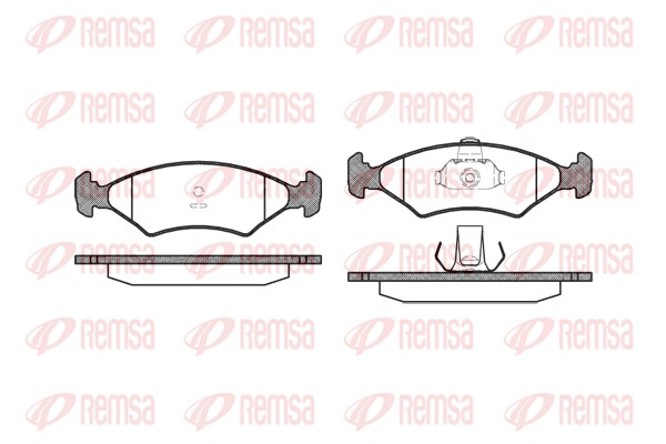 Brake Pad Set, disc brake (0119.10)