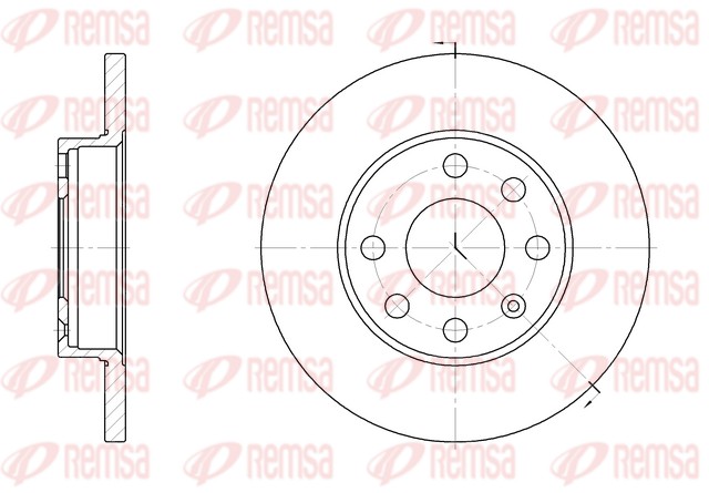 Brake Disc (6059.00)