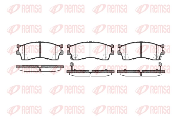 Brake Pad Set, disc brake (0415.32)
