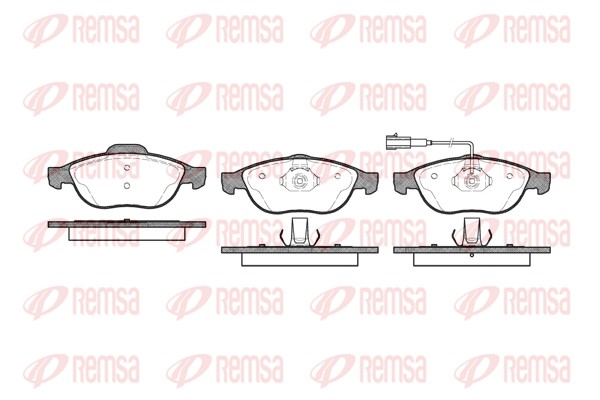 Brake Pad Set, disc brake (0660.11)