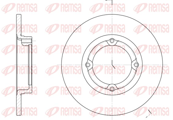 Brake Disc (6014.00)