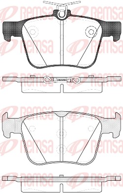 Brake Pad Set, disc brake (1516.10)