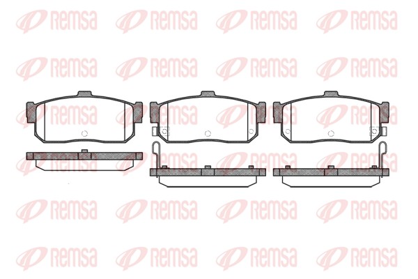 Brake Pad Set, disc brake (0366.22)