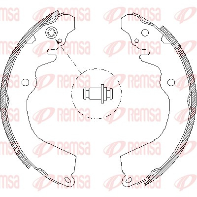 Brake Shoe (4646.00)