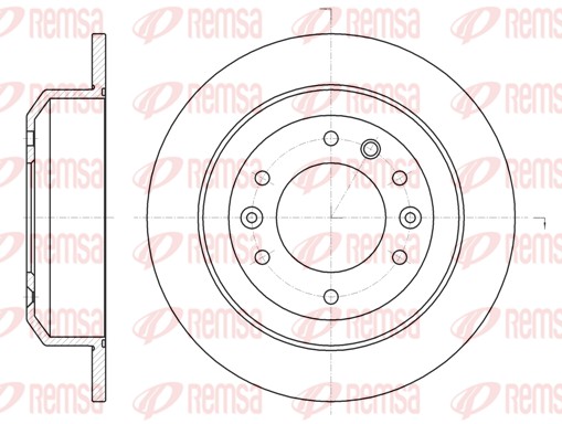 Brake Disc (61027.00)