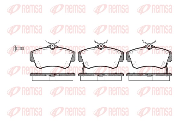 Brake Pad Set, disc brake (0753.02)