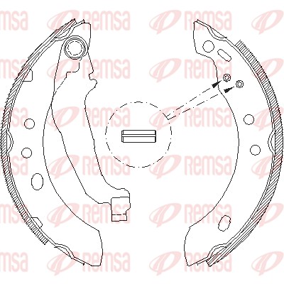 Brake Shoe (4394.00)