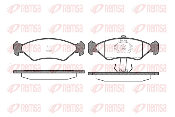 Brake Pad Set, disc brake (0285.20)
