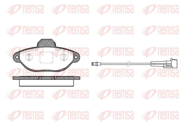 Brake Pad Set, disc brake (0414.01)