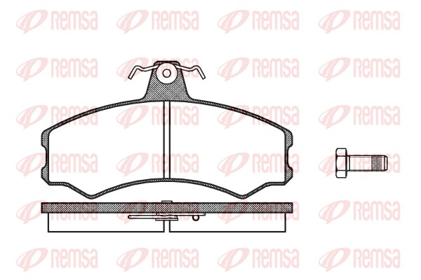 Brake Pad Set, disc brake (0143.10)