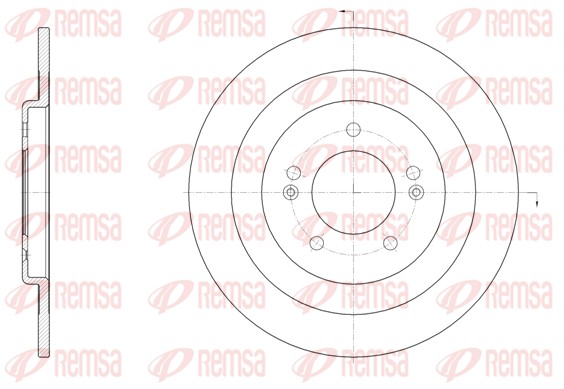Brake Disc (61437.00)