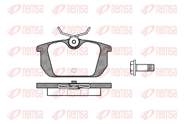 Brake Pad Set, disc brake (0231.00)