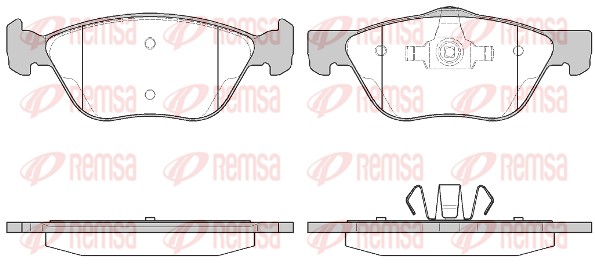 Brake Pad Set, disc brake (0589.20)