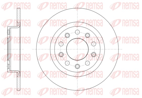 Brake Disc (61445.00)