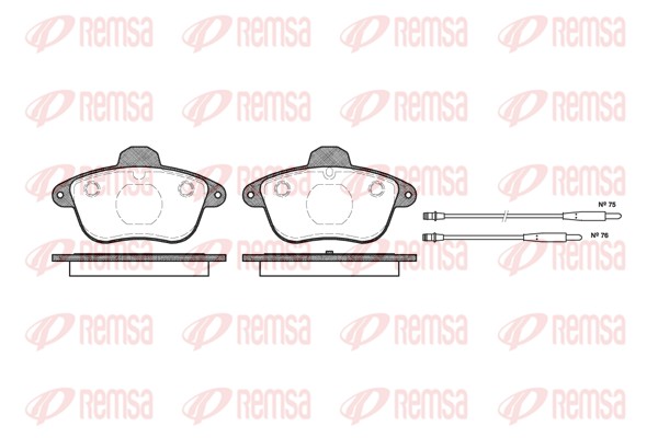 Brake Pad Set, disc brake (0401.14)