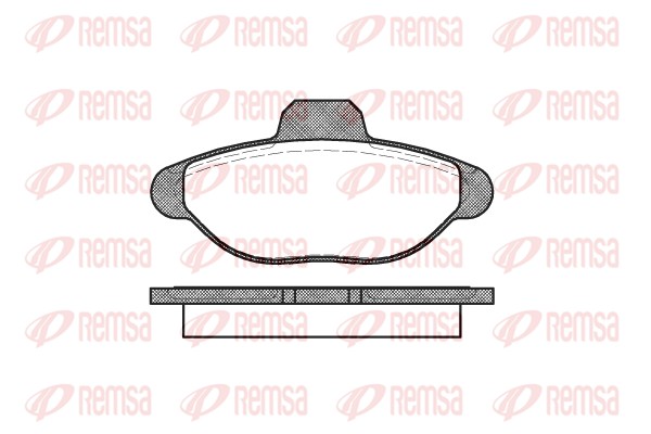 Brake Pad Set, disc brake (0414.00)
