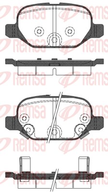 Brake Pad Set, disc brake (0727.32)