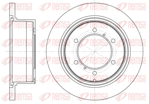 Brake Disc (6552.00)