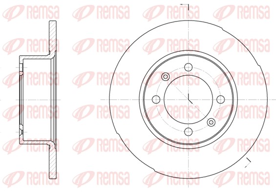 Brake Disc (6286.00)