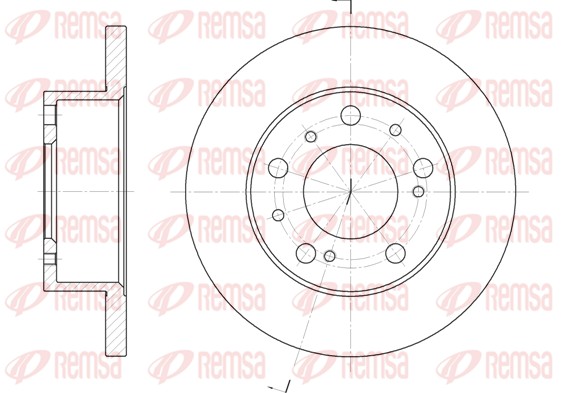 Brake Disc (6169.00)