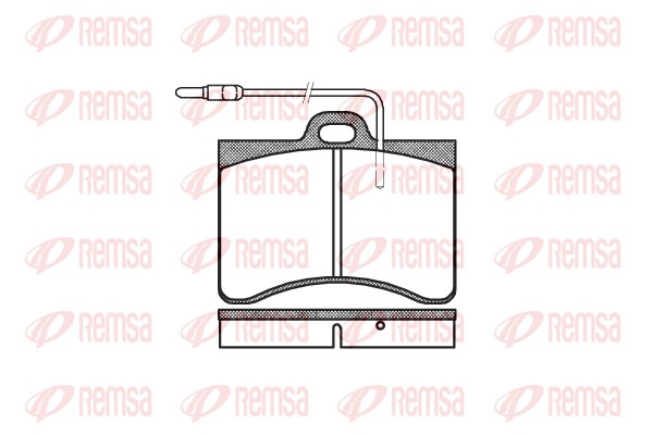 Brake Pad Set, disc brake (0086.04)