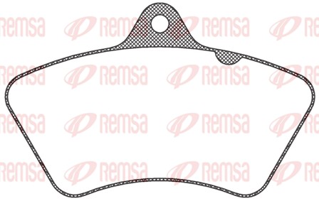 Brake Pad Set, disc brake (JCA 826.00)