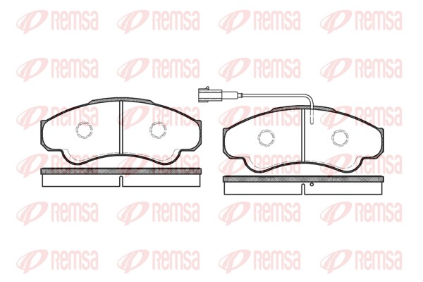 Brake Pad Set, disc brake (0959.01)