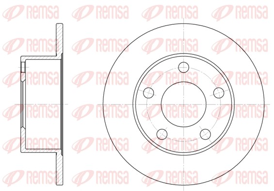 Brake Disc (6123.00)